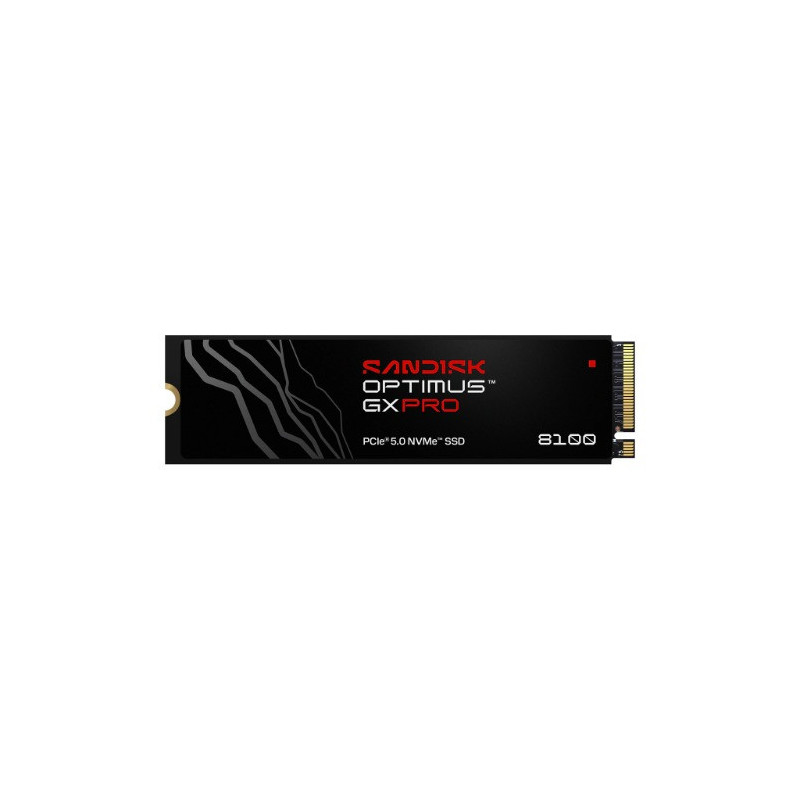 SanDisk Optimus GX PRO 8100 4TB NVMe M.2 2280 SSD with Heatsink, PCIe Gen5 x4, Up to 14,900/14,000MB/s, 2.3M IOPS, 2,400 TBW,