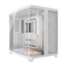 Corsair AIR 5400 RS-R ARGB Mid-Tower ATX Case - White, Triple-Chamber, 360mm Rad Support, Glass Panels, USB-C, ATX/E-ATX, 2x 