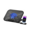 Rapoo Laptop Cooling Pad CF100, High-Efficiency Cooling Ergonomic Design, Multi-height Adjustable, Sturdy, Durable, Multi-Siz