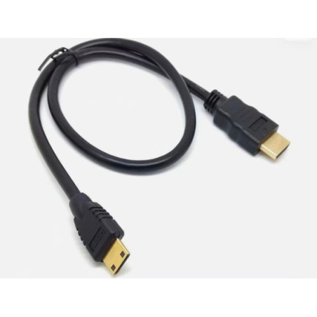 8Ware 4K 2m Mini HDMI to Speed HDMI Cable Male to Male Cord Ultra HD Video & Audio Cable for TV/ Monitor/ Projector/ Laptop