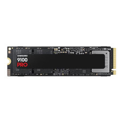 Samsung 9100 PRO 2TB PCIe Gen5 NVMe SSD 14700MB/s 13400MB/s R/W 1850K/2600K IOPS 1200TBW 1.5M hrs V-NAND TLC AES 256-bit Encr