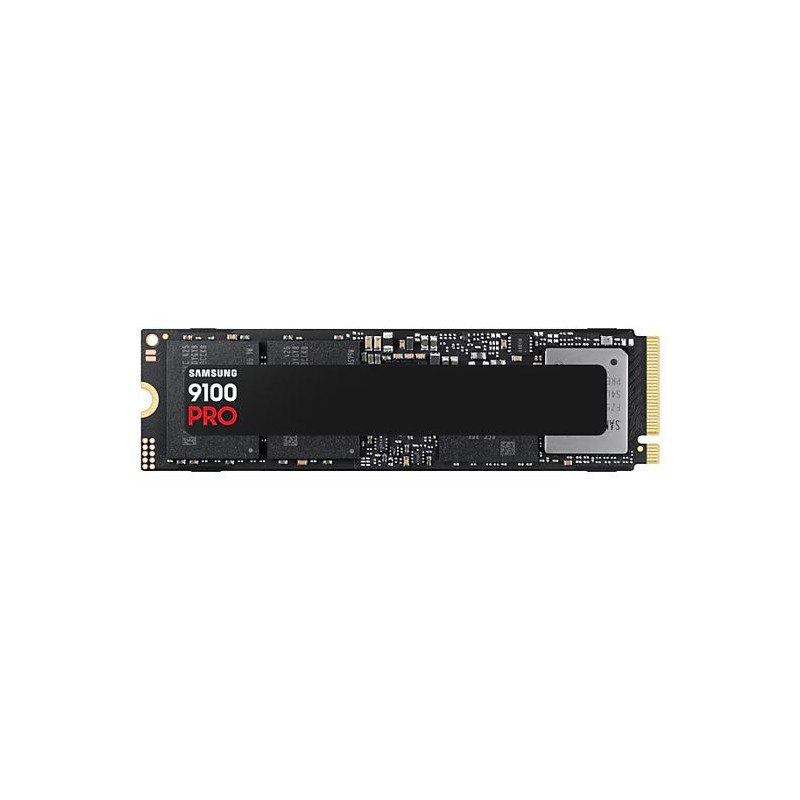 Samsung 9100 PRO 2TB PCIe Gen5 NVMe SSD 14700MB/s 13400MB/s R/W 1850K/2600K IOPS 1200TBW 1.5M hrs V-NAND TLC AES 256-bit Encr