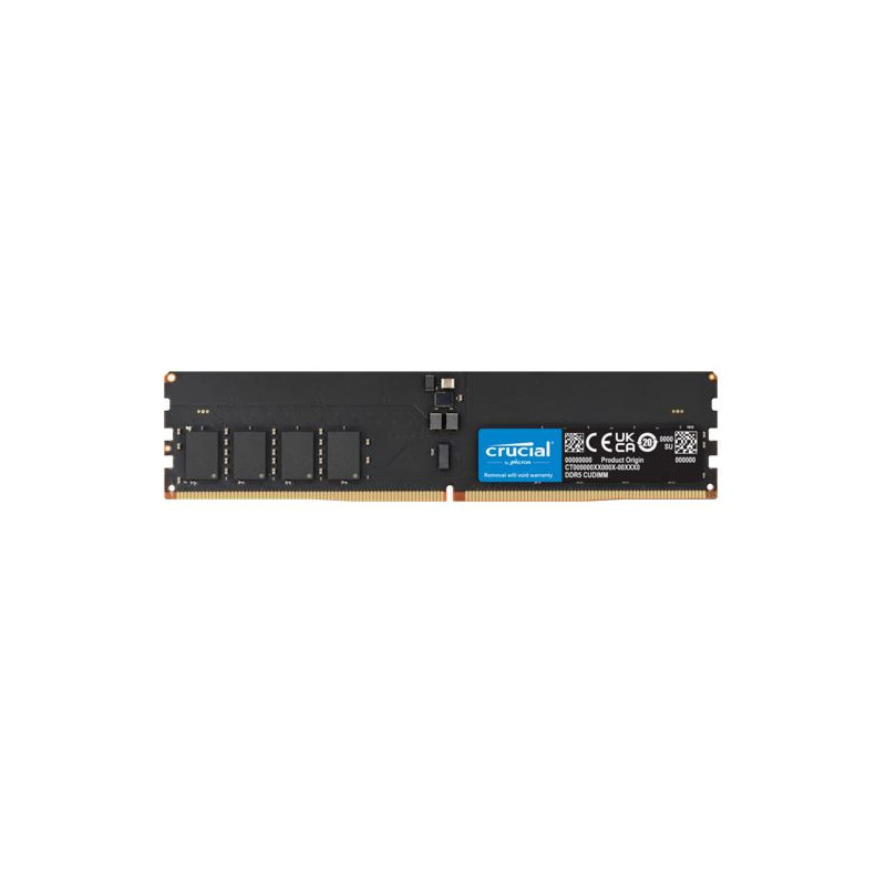 Crucial 16GB (1x16GB) DDR5 CUDIMM 6400MHZ CL52 Desktop PC Memory for Intel Core Ultra Processors AI PC