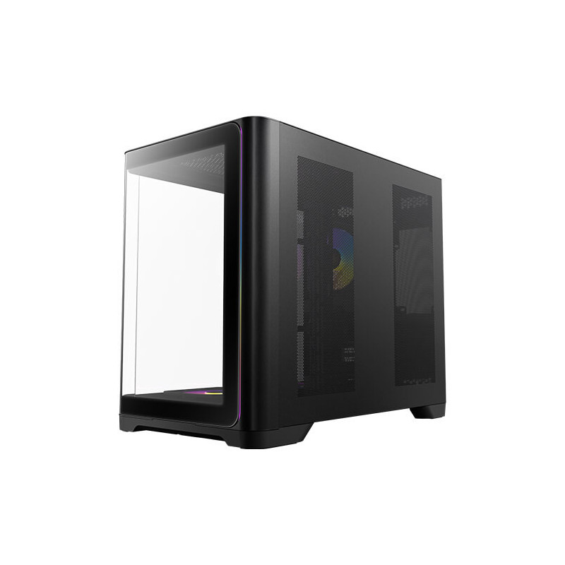 Antec C5 Curve ARGB ATX mATX, Dual Chamber, 4x Perfromance PWM ARGB fans, 4mm TG, USB Type-C 3.2 Gen 2 x 1, Mid Tower Black C