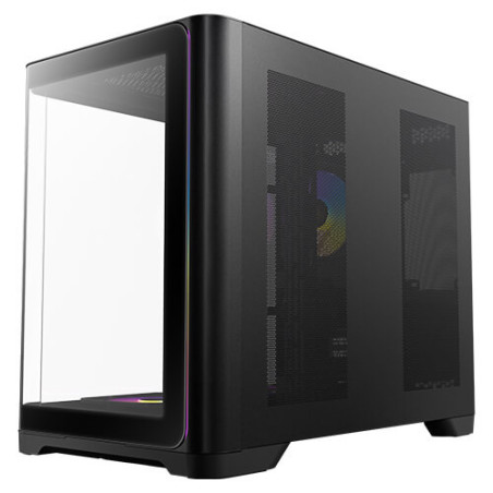 Antec C5 Curve ARGB ATX mATX, Dual Chamber, 4x Perfromance PWM ARGB fans, 4mm TG, USB Type-C 3.2 Gen 2 x 1, Mid Tower Black C