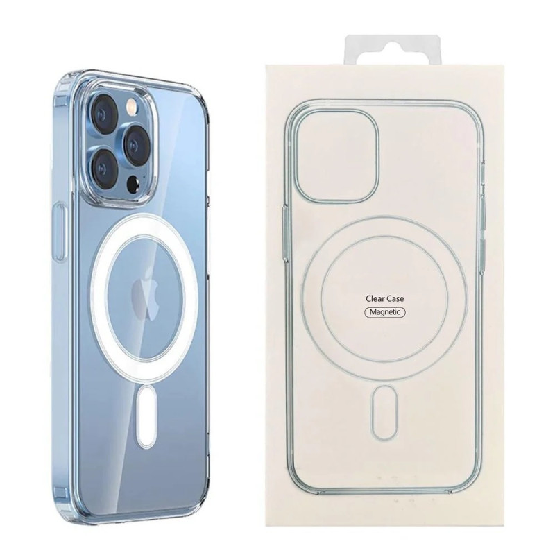 USP Apple iPhone 17 Pro (6.3') Clear Case with MagSafe - Built-in magnets, Scratch Resistant, Crystal Clear,Shockproof,5 Year