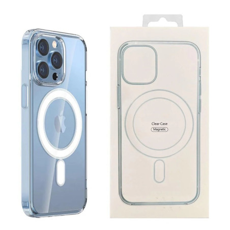 USP Apple iPhone 17 Pro (6.3') Clear Case with MagSafe - Built-in magnets, Scratch Resistant, Crystal Clear,Shockproof,5 Year
