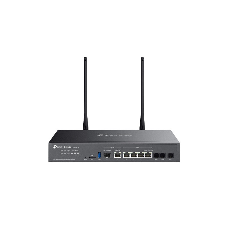 TP-Link DR3220v-4G Omada 4G  Cat6 Gigabit Rackmount DSL Gateway