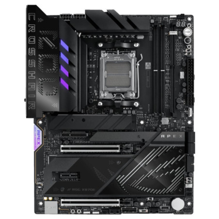 ASUS AMD ROG CROSSHAIR X870E APEX (AM5) ATX Motherboard, DDR5, 18 2 2 Power Stages, AI Cache Boost, PCie 5,0 2x X16, 3x M.2, 