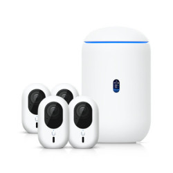 Ubiquiti Advanced Home Surveillance Bundle (4 Instant Cameras Pack), Includes 1× UDR7, 4× UVC-G6-INS-W, *Requires MicroSD c