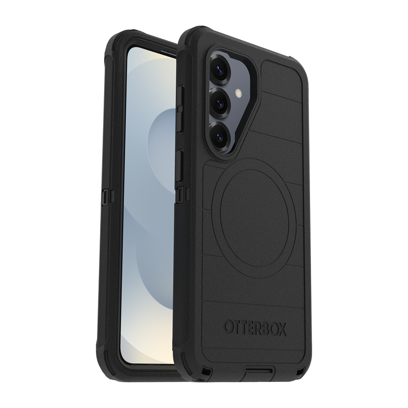 OtterBox Defender Pro Magnets Samsung Galaxy S26 5G (6.3') Case Black - ProPack - (77-99881), DROP  7X Military Standard, Tri