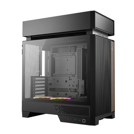 DeepCool CL660 Innovative Compartmentalized Optimized ATX Case. Pre-installed Dual ARGB Fans, Build-in Atmosphere