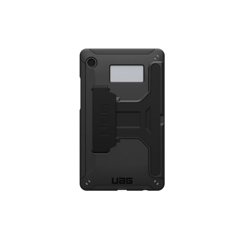 UAG Scout Samsung Galaxy Tab A11 (8.7') with Kickstand & Handstrap Rugged Case - Black (224459114040), DROP  Military Standar