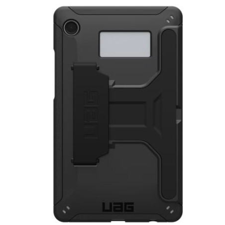 UAG Scout Samsung Galaxy Tab A11 (8.7') with Kickstand & Handstrap Rugged Case - Black (224459114040), DROP  Military Standar