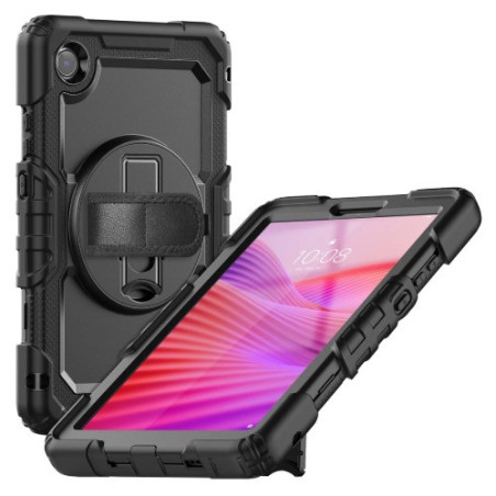 USP Rugged Samsung Galaxy A11/ Tab A9 (8.7') Case Black - Built-in-Kickstand, Hand & Shoulder Strap, DropProof,5 Years Warran