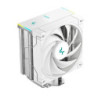 DeepCool AK400 DIGITAL SE WH CPU Cooler, Status Display, ARGB LED Strips, 4x Heat Pipe Intel LGA1851/1700/1200/1151/1150/1155