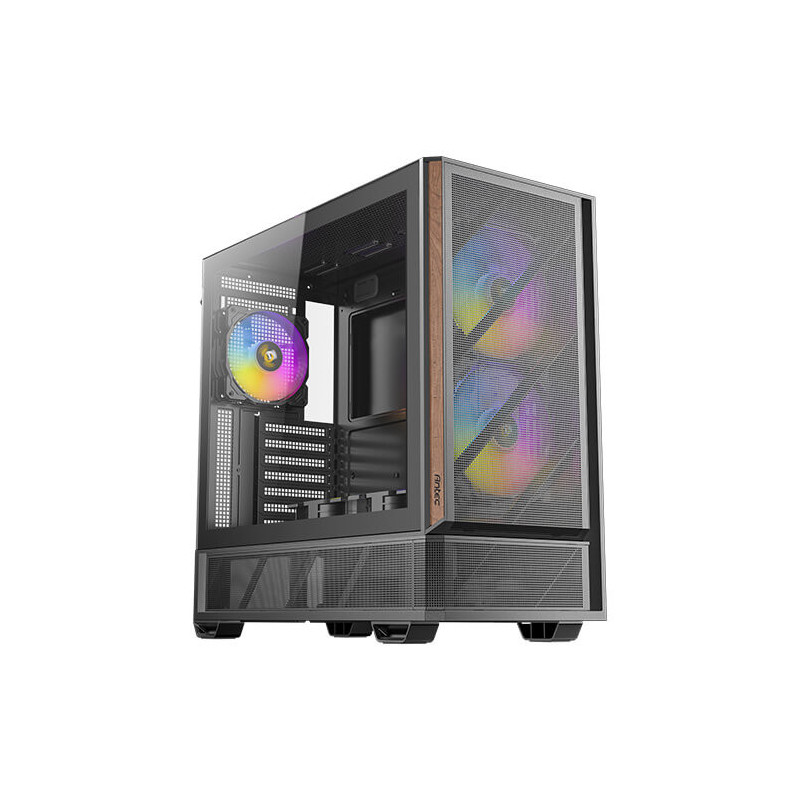 Antec P30 ARGB Mid Tower, 478×222×465 mm, Steel Plastic Wood, ATX/mATX/ITX, 4mm TG, 2xUSB3.0, Type-C, 7 slots, 2/1×3.5'/