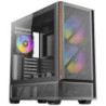 Antec P30 ARGB Mid Tower, 478×222×465 mm, Steel Plastic Wood, ATX/mATX/ITX, 4mm TG, 2xUSB3.0, Type-C, 7 slots, 2/1×3.5'/