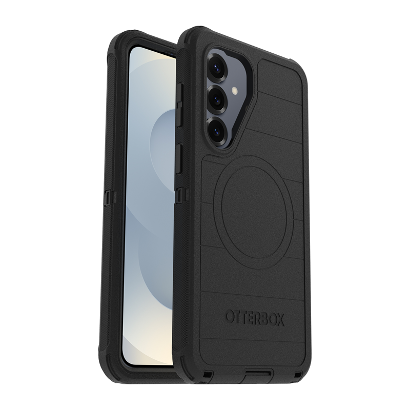 OtterBox Defender Pro Magnets Samsung Galaxy S26  5G (6.7') Case Black - (77-99858), DROP  7X Military Standard, Tri-Layer, 7