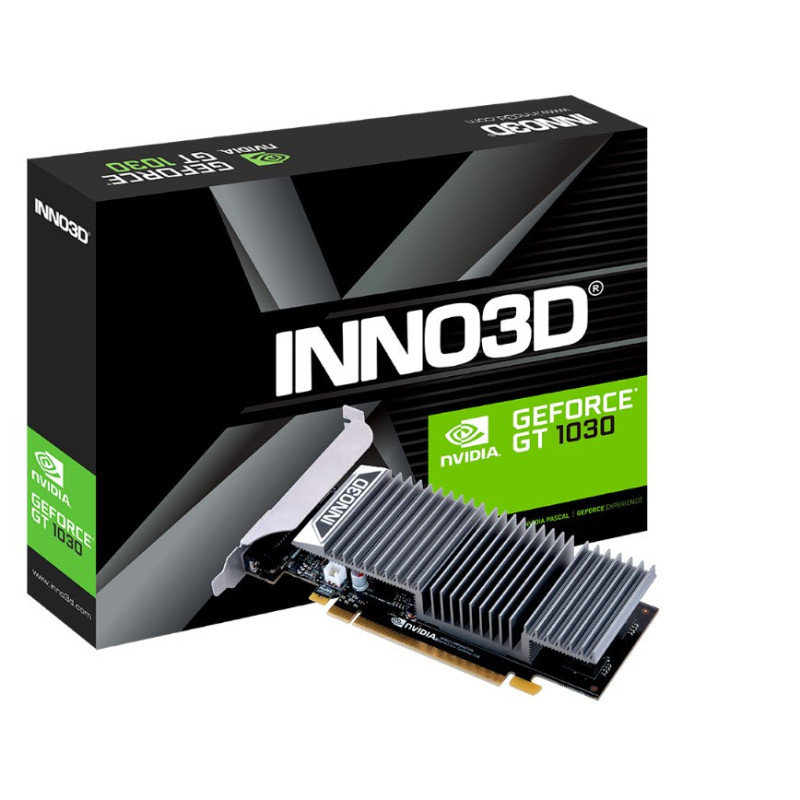 INNO3D nVidia GeForce GT1030 2GB DDR5 1468MHz Boost 167x55mm 2 Slot