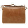 Marselisborg 14' Leather Messenger Business Laptop Bag Handcrafted Golden Tan Briefcase Durable Adjustable Shoulder Strap Fit