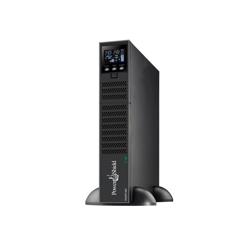 PowerShield Centurion RT 1500VA/1350W - 2U - True Online Double Conversion Rack/Tower UPS, 3 AUS sockets, 10A, C13 x 5, 2-yea