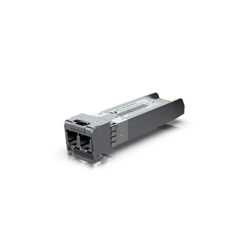 Ubiquiti UFiber 10Gbps Multi-Mode Optical Module, SFP , Single Pack( One connector) , Duplex LC connector, Connection up to 3