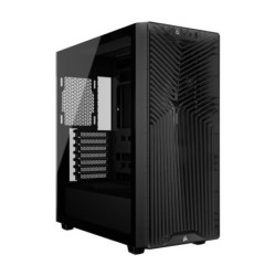 Corsair 3200D RS Mid-Tower PC Case - Smoke, ATX mATX ITX, TG panel, 400mm GPU, 165mm CPU, 360mm rad, USB-C, 7 slots, 2x2.5 1x