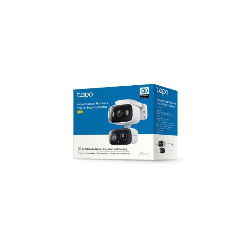 TP-Link TC34 Indoor/Outdoor Dual Lens Pan/Tilt Security Camera