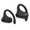 Belkin SoundForm ClearFit Open-Ear Wireless Earbuds - Black (AUC013btBK), 26hrs Battery,14.2mm Drivers, BT 5.3 Multipoint, IP