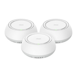 TP-Link Deco BE65-PoE(3-pack) BE11000 Whole Home Mesh Wi-Fi 7 System with PoE 688 Mbps at 2.4 GHz   4324 Mbps at 5 GHz   5