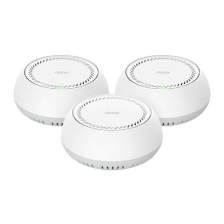 TP-Link Deco BE65-PoE(3-pack) BE11000 Whole Home Mesh Wi-Fi 7 System with PoE 688 Mbps at 2.4 GHz   4324 Mbps at 5 GHz   5