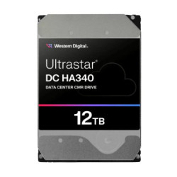Western Digital 0B47063 Ultrastar DC HA340 Data Center 3.5' SATA HDD - 12TB Read/Wright 150/465 IOPS SATA 267MB/s 7200 RPM WU