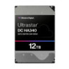 Western Digital 0B47063 Ultrastar DC HA340 Data Center 3.5' SATA HDD - 12TB Read/Wright 150/465 IOPS SATA 267MB/s 7200 RPM WU