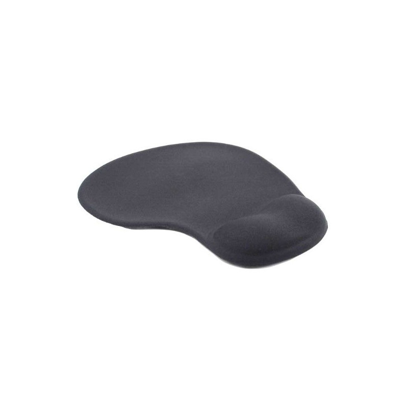 Brateck Mouse Pad with Gel Wrist Rest Black