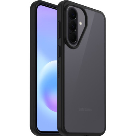 OtterBox React Samsung Galaxy A57 5G (6.7') Case Black Crystal (Clear/Black) - (77-000450),Antimicrobial,DROP  Military Stand