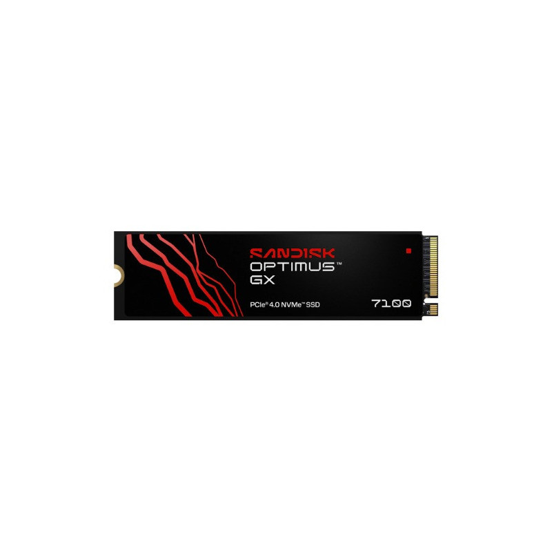 SANDISK Optimus™ GX 7100 PCIe® 4.0 NVMe™ SSD, 2TB, Read 7,250MB/s Write 6,900MB/s, 5 Yr Warranty