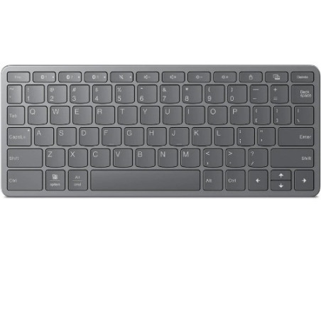 Lenovo Multi-Device Wireless Keyboard - (ZG38C05811), Connect upto 3 devices, Convenient & Comfort typing, Flexible connectiv