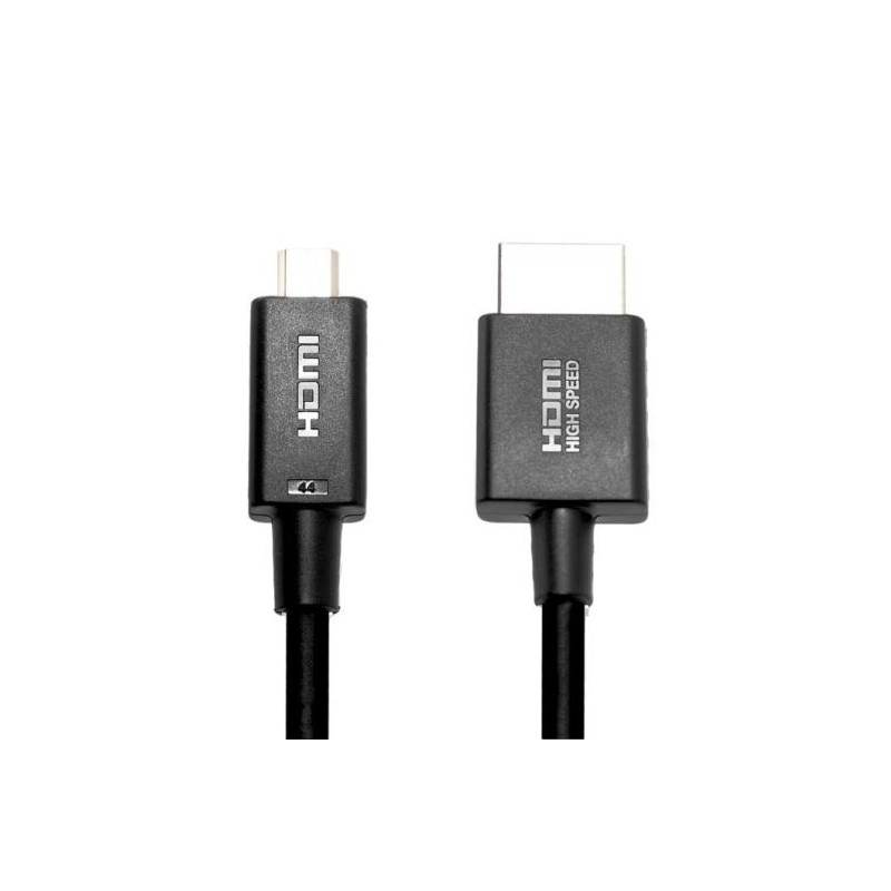 Oxhorn HDMI to Micro HDMI Cable 1.8m - 1.4v 19 ( 1) pins A Male to D Male 34AWG, 100% copper wire, OD4.2mm RoHS