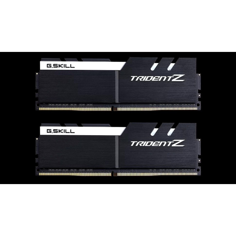 G.SKILL F4-3200C16D-32GTZKW 32GB (2 x 16GB)/ DDR4 3200 MT/ XMP 2.0/Timings 16-18-18-38/ Voltage 1.35V/Trident Z
