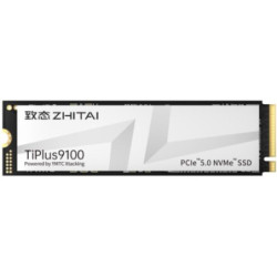 YMTC ZhiTai TiPlus9100 SSD 1TB M.2 2280 YMTC Xtacking 4.0  TLC Chip PCIe™ Gen5 x4，NVMe™ 2.0 12000MB/s 10700MB/s R/W 600