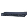 Aten 15A/10A 8-Outlet 1U Metered & Switched eco PDU, emote power outlet control (On, Off, Power Cycle) by individual outlets,