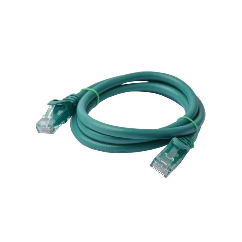 8Ware CAT6 Cable 1m - Green Premium RJ45 Ethernet Network LAN UTP Patch Cord 26AWG CU Jacket