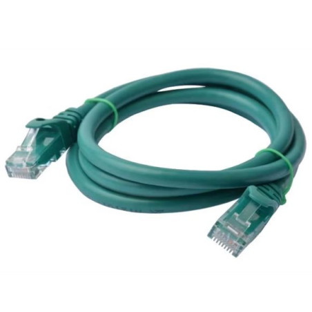 8Ware CAT6 Cable 1m - Green Premium RJ45 Ethernet Network LAN UTP Patch Cord 26AWG CU Jacket
