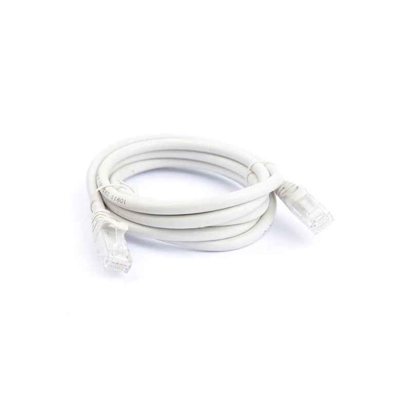 8Ware CAT6 Cable 2m - Grey Premium RJ45 Ethernet Network LAN UTP Patch Cord 26AWG CU Jacket