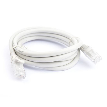 8Ware CAT6 Cable 2m - Grey Premium RJ45 Ethernet Network LAN UTP Patch Cord 26AWG CU Jacket