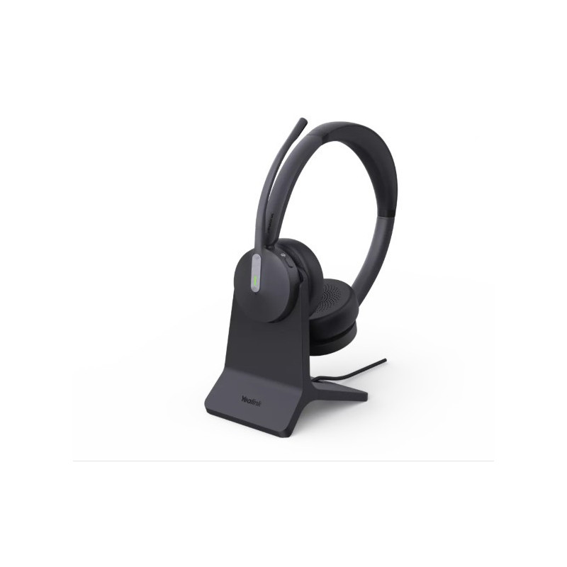 Yealink BH70 Bluetooth Wireless Dual Headset with Stand Teams USB-C/A, 3 mic noise cancellation Talk time up to 35h BT51 C Do