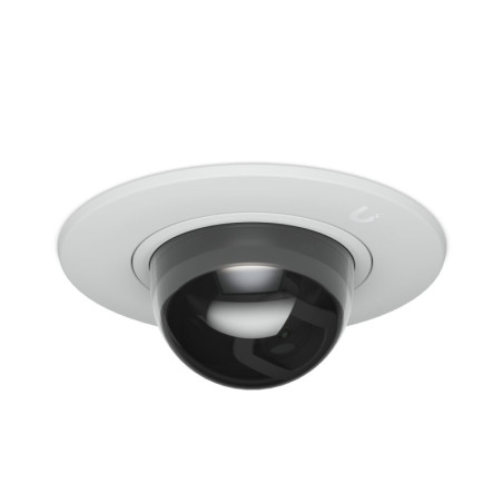 Ubiquiti G5 Dome Camera Ultra Flush Mount,White, Accessory For Recessed Instal Into A Wall/Ceiling With Smoked Bubble Enhance