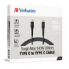 Verbatim Cable 240W USB-C to USB-C 200CM PD 3.1 and QC 3.0 and 4.0 Premium Cable