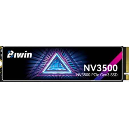 BIWIN NV3500-512G SSD M.2 NVMe PCIe3.0 Gen 3*4 Read speed 3500MB/s Write speed 2500MB/s BNV3500512G-RGX - 5 Year Warranty